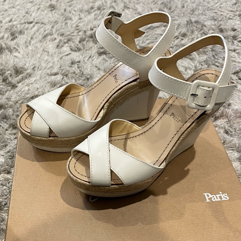 CHRISTIAN LOUBOUTIN WEDGES